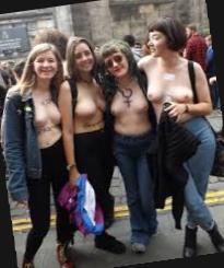 Edinburgh Free The Nip Rally Go Stripped To The Waist Day 16 Pics1000x837