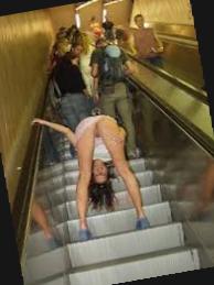 No Undies On The Escalator Pornography Pic900x675